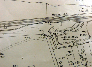 Willington Station on a map of 1926